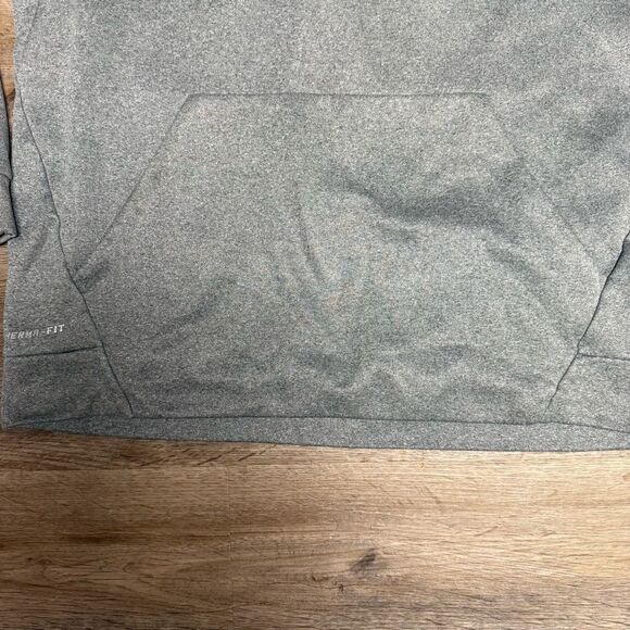 Nike Men's Light Gray Hoodie - Picture 3 of 11